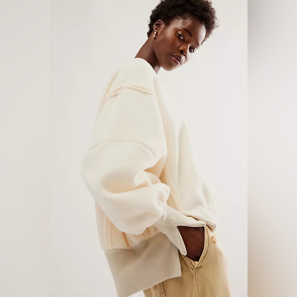 Free People Cozy Camden Sweatshirt Pullover